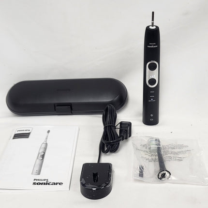 Philips Sonicare Protectiveclean 6100 Rechargeable Electric Toothbrush, Whitening, Black, HX6870/41