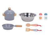 OOOK Kids Play Kitchen Playset Set for Toddlers Ages 3-5, Kitchen Set for Kids with Plenty of Play Features, Sink, Oven, Stove