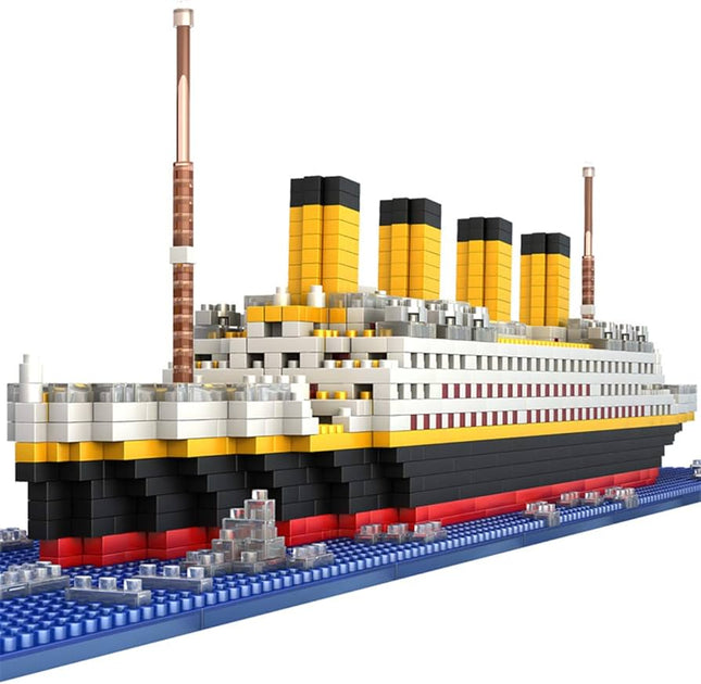 BIDIUTOY Titanic Ship building blocks Set