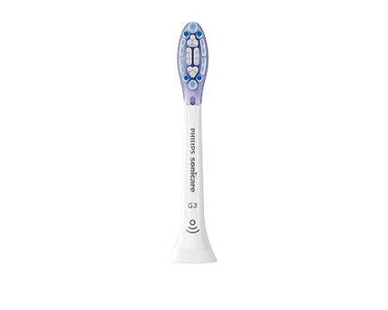 Philips Sonicare G3 Two-in-One - Genuine Replacement Electric Toothbrush Heads, White, 2 Pack, HX9052/65