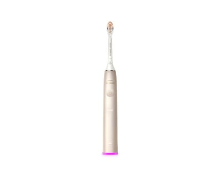Philips Sonicare DiamondClean Prestige 9900, Rechargeable Electric Toothbrush with SenseIQ, Champagne, HX9990/11