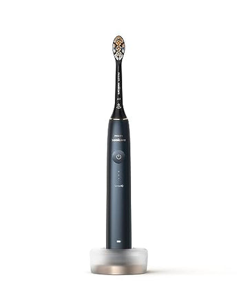 Philips Sonicare DiamondClean Prestige 9900, Rechargeable Electric Toothbrush with SenseIQ, Midnight, HX9990/12
