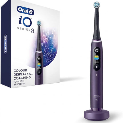 Oral-B iO Series 8 Electric Toothbrush - Violet Ametrine