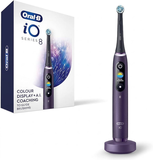 Oral-B iO Series 8 Electric Toothbrush - Violet Ametrine