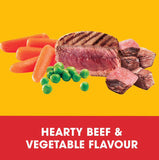 Pedigree Vitality+ Grilled Steak & Vegetable Flavour Dry Dog Food– 20kg bag (bb Feb 2025)