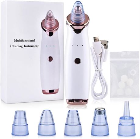 Blackhead Remover Pore Vacuum Extractor Pore Cleaner Electronic Comedone Remover