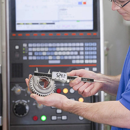 TACKLIFE Digital Caliper, 6 Inch Plastic Vernier Caliper with LCD Display-DC01