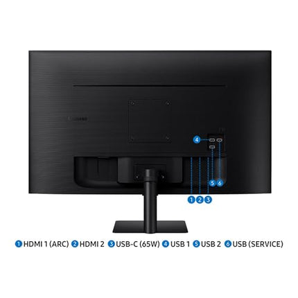 SAMSUNG 32-Inch M7 Series 4K UHD Smart Monitor LS32DM702UNXGO -K