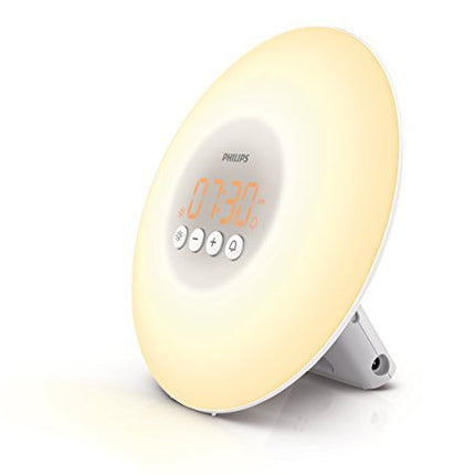 NEW, Philips HF3500/60 SmartSleep Wake-Up Light Therapy Alarm Clock with Sunrise Simulation