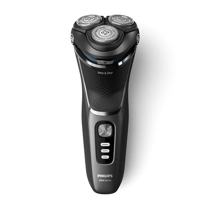 Philips Electric Shaver Series 3300, Wet & Dry with Self-Sharpening PowerCut Blades, S3343/13