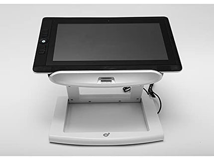 ZED-01W USB Cooling Laptop/Tablet Stand with Detachable 4 Port USB Hub & Silent Cooling Fan