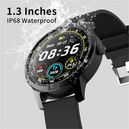 LIDOFIGO Men's Fitness Sports Smart Watch, M98 BLACK