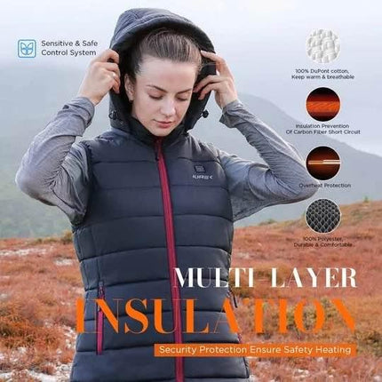 IUREK ZD939 Women's Heated Vest SIZE LARGE