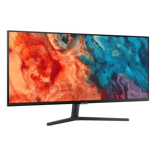 Samsung 34-inch QHD Black 100Hz 5ms LED FreeSync High Resolution Monitor (LS34C50DGANXZA) -K