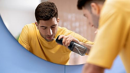 Philips Sonicare Power Flosser 3000 Cordless, Oral Irrigator Quad Stream technology and whisper quiet, Black, HX3826/23