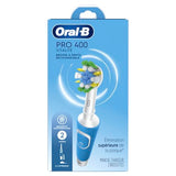 Oral-B Pro 400 Floss Action Vitality Electric Toothbrush with (2) Brush Heads, Rechargeable, Blue