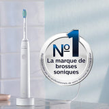 Philips Sonicare 1100 Power Toothbrush, Rechargeable Electric Toothbrush, White Grey HX3641/02