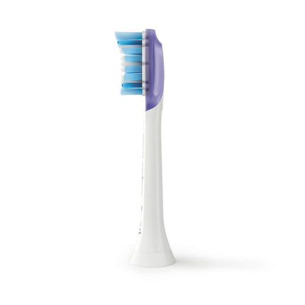 3-Pack Genuine Philips Sonicare Premium Gum Care replacement toothbrush heads, BrushSync technology, White -HX9053/24