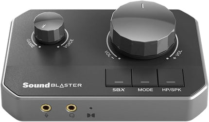 Creative Sound Blaster G8 – Hi-Res Gaming USB DAC with Dual USB Audio Mixing and Fully Customizable Acoustic Engine and 10-Band Equalizer