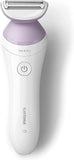 (New Open) Philips Female Grooming Lady Shaver Series 6000, 4 accessories, BRL136/00