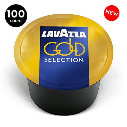 Lavazza Blue Single Espresso Gold Selection Coffee Capsules (Pack Of 100) - Instant Coffee Pods for Lavazza Coffee Machines (Pack of 100)