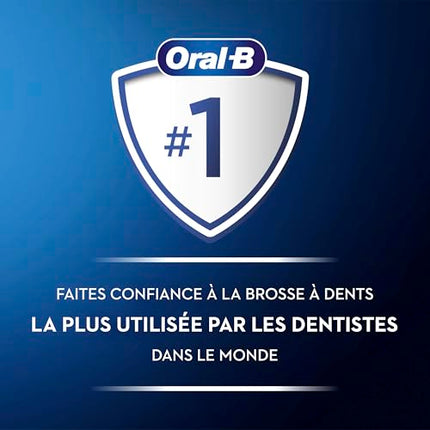 Oral-B Pro 400 Floss Action Vitality Electric Toothbrush with (2) Brush Heads, Rechargeable, Blue