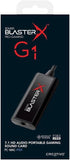 (NEW OPEN)Creative Sound BlasterX G1 7.1 Portable HD Gaming USB DAC and Sound Card (70SB171000000)