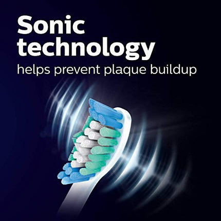 Philips Sonicare 3100 Rechargeable Electric Toothbrush with Pressure Sensor, White HX3681/03