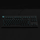 Logitech G PRO Mechanical Gaming Keyboard, Ultra Portable Tenkeyless Design, Detachable Micro USB Cable, 16.8 Million Color LIGHTSYNC RGB Backlit Keys