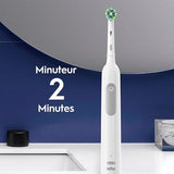 Oral-B Pro 1000 Electric Toothbrush, White, Rechargeable Power Toothbrush
