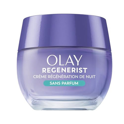 Olay Face Moisturizer, Anti-Aging Night Cream for Women Fragrance-Free 50 mL