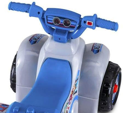 Kid Trax 6V Avengers Toddler Quad Gray, 04KT1451 , Grey