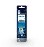 Philips Sonicare C3 2-in-1 Plaque Removal+Whitening Brush Heads, Genuine Replacement Toothbrush Heads, White, 2 Pack, HX9042/65