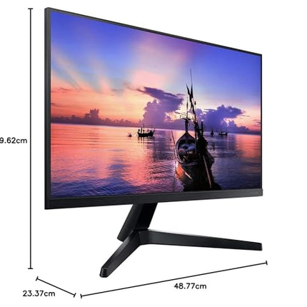 SAMSUNG T350 Series 22-Inch FHD 1080p Monitor, 75Hz,  (LF22T350FHNXZA) - KM9