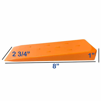 Parts 4 Outdoor Tree Wedges 5.5" 2Pk and 8" 2Pk Felling Logging Bucking Falling (Orange)