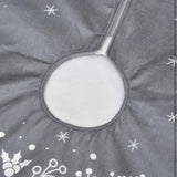 Christmas Tree Skirt Christmas Tree Skirt,39 Inches Xmas Tree Skirt,Snowflake Pattern,Suitable for Christmas Party Christmas Tree Decoration Tree Skirt Xmas