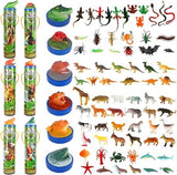 AOMOLA 84-Pieces Dinosaur Sea Insect Animal Farm Reptile Figures