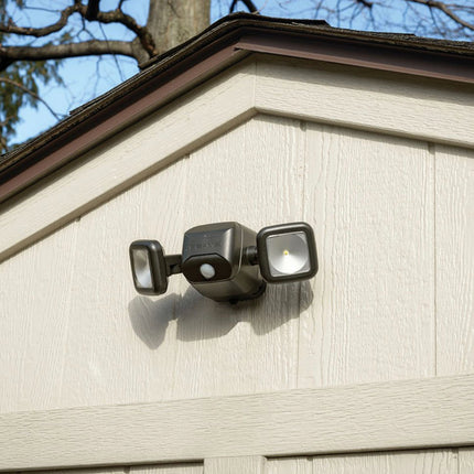 Beams MB3000 High Performance 500 Lumen Wireless Battery Powered Motion Sensing LED Dual Head Security Spotlight, Brown, 1-Pack