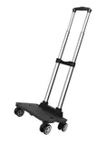 Yinanstore Luggage Cart Backpack Trolley Airplane Wheels Durable Hand Truck Luggage Cart with Wheels for Shopping Moving Teens Children four wheeled