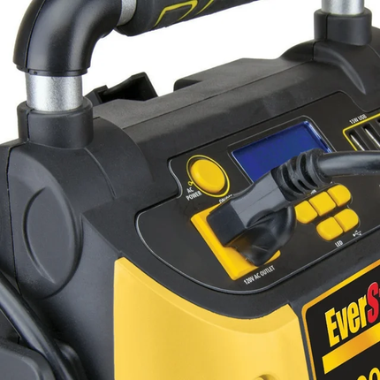 EverStart Maxx J5CPDE 1200 Peak Amps Jump Starter, Power Station, 500W Inverter, 120 PSI Compressor
