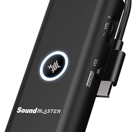 Creative Sound Blaster G3 USB-C External Gaming USB DAC and Amp for PS4, Nintendo Switch, Ft. GameVoice Mix (Audio Balance for Game/Chat), Mic/Vol Control and Mobile App Control, Plug-and-Play