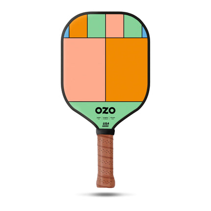 OZO Pickleball – Jupiter Intermediate Control Paddle – USAPA Approved – Carbon Fiber Surface, 1 PIECE