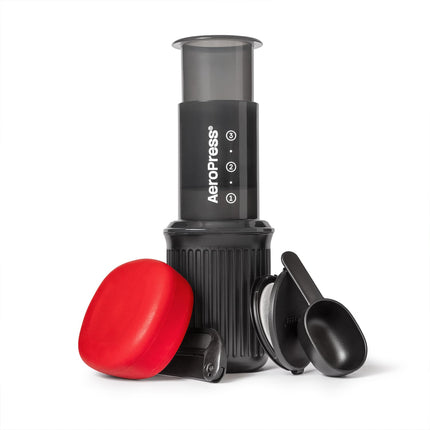 AeroPress Go All-in-One French Press, Pour-Over & Espresso Style Manual Brewer Extra Small Portable Coffee Maker Kit
