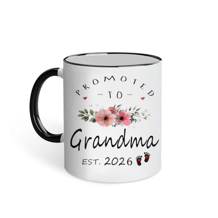 UgyDuky 11 Oz Promoted to Great Grandma 2026 Mug with Gift Box