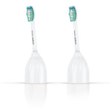 Philips Sonicare Genuine E-Series Replacement Toothbrush Heads, 2 Brush Heads, White, HX7022- (075020026996)