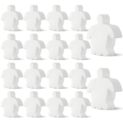 18pcs Oil Absorbing Scum Sponge for Hot Tub, Pool Sponge Oil Absorber Hot Tub Accessories Floating Oil & Scum Absorber for Pool & Spa, Turtle Shape (White)