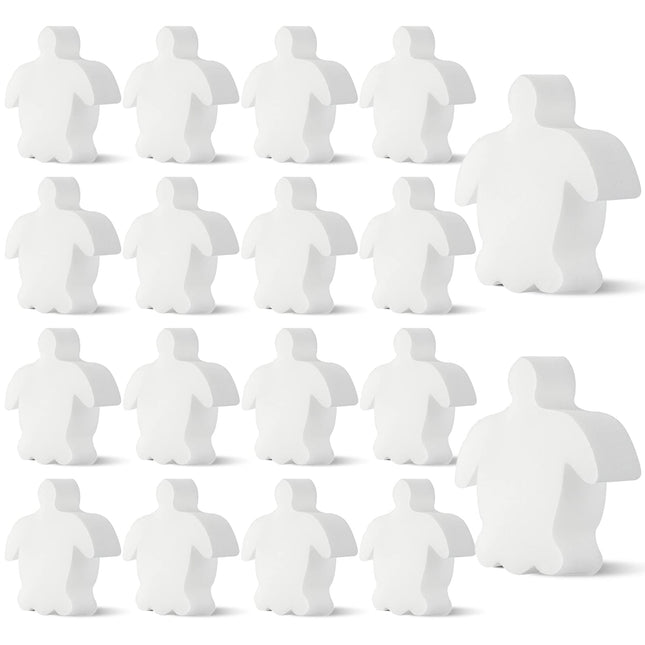 18pcs Oil Absorbing Scum Sponge for Hot Tub, Pool Sponge Oil Absorber Hot Tub Accessories Floating Oil & Scum Absorber for Pool & Spa, Turtle Shape (White)