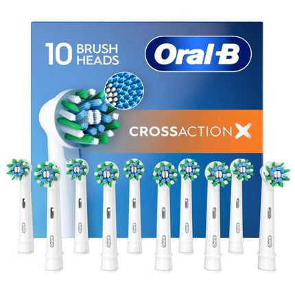 Oral-B Brush Heads Cross Action, 10 Pack