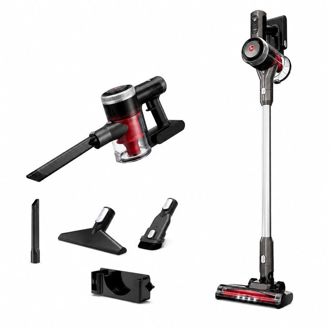 Hoover Cordless Stick Vacuum 20V, 40-Min Runtime, 2-in-1 Handheld, Digital Display, LED Headlights, Multi-Surface, Pet Hair, Hardwood Carpet, Bagless, Lightweight, BH60000CA LIKE NEW