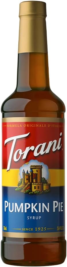 Torani Pumpkin Pie Flavour Syrup 750mL